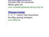 Wespennester ersteigern Wespennester ersteigern