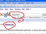 Google-Schwäche Google-Schwäche