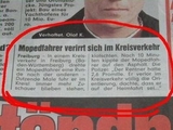 Verwirrter Mann