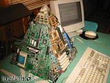 Computer-Pyramide