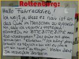 Fahrraddieb