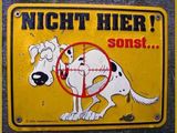 Hundeschild