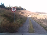 Gut platziertes Schild
