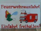 Ausfahrt Einfahrt