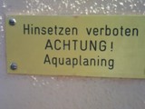 Hinsetzen verboten