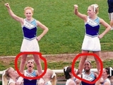 Unter dem Cheerleader-Rock