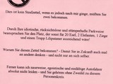 Privater Strafzettel