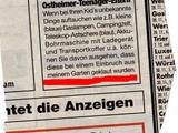 Diebe gesucht