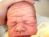 Faltiges Baby