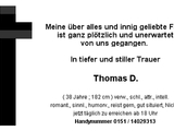 Todesanzeige