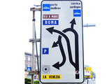 Komisches Schild