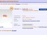 Wurstbrot bei Ebay