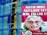 Auch ihre Fassade ist mal f&auml;llig