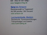 Sarg bei Amazon Sarg bei Amazon