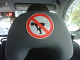 Im Taxi furzen verboten