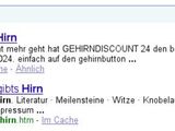 Gehirn zu verschenken