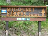 Auf dem Sauweg zum Mittelpunkt Europas