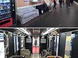 Luxus  in der U-Bahn