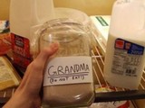 Bitte nicht die Oma essen