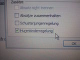 Komische Einstellung