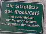 Sitzpl&auml;tze? Guten Hunger