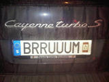 Brruuum Nummernschild