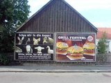 Werbung f&uuml;r Burger King