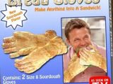 Brot-Handschuhe