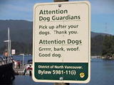 Schild f&uuml;r Hunde
