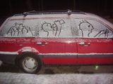 Punker-Party im Auto