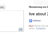 Menschen gleich Computer beim Google &Uuml;bersetzer