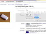 Einzelner Kaugummi zu verkaufen Einzelner Kaugummi zu verkaufen
