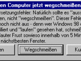 Lustiche Windoof-Verarsche Lustiche Windoof-Verarsche