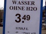 Wasser ohne Wasser
