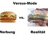 Versus Mode Werbung u. Realit&auml;t
