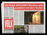 Vatikan erz&uuml;rnt!