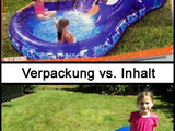 Verpackung vs. Inhalt