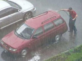 Gutes Wetter für Autowäsche Gutes Wetter für Autowäsche