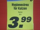 Leckeres Katzenstreu