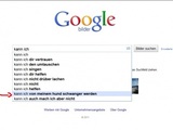 Schwangerschaftstest mit Google