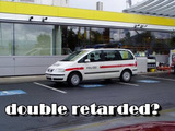Polizei parkt Polizei parkt