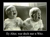 Scherz unter Brüdern. Scherz unter Brüdern.