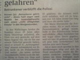 Betrunkener f&auml;hrt immer 30