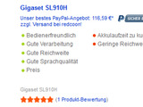 Ideale Reichweite
