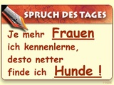 Frauen ------> Hund