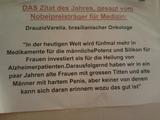 Zitat eines Nobelpreistr&auml;gers