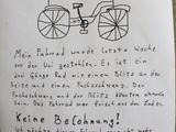Fahrrad geklaut
