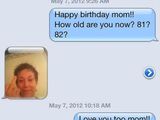 Happy Birthday Mom!