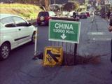 Wegweiser nach China