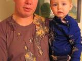 Papa und Sohn